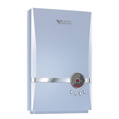 Hannover factory price 220-240V OEM ODM 6.0kw 6.5kw 7.0kw geysers instant water heater for hotel shower